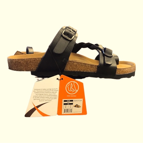 Aerothotic Black Sandals - Picture 4 of 11
